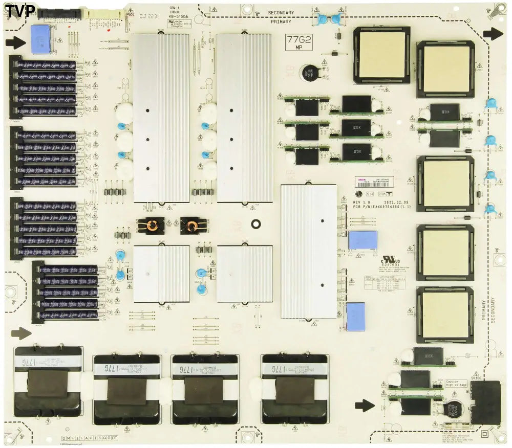LG EBR36152301 Power Board for OLED77G2PUA