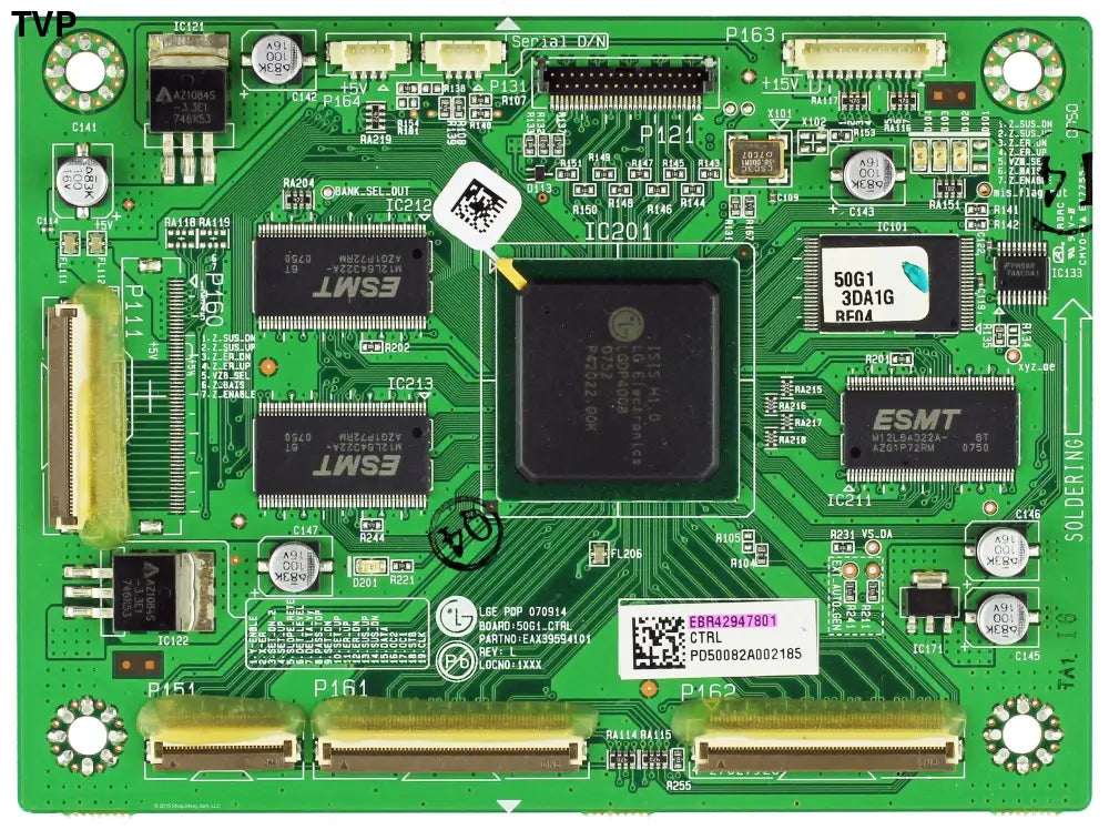 LG EBR42947801 Main Logic CTRL Board