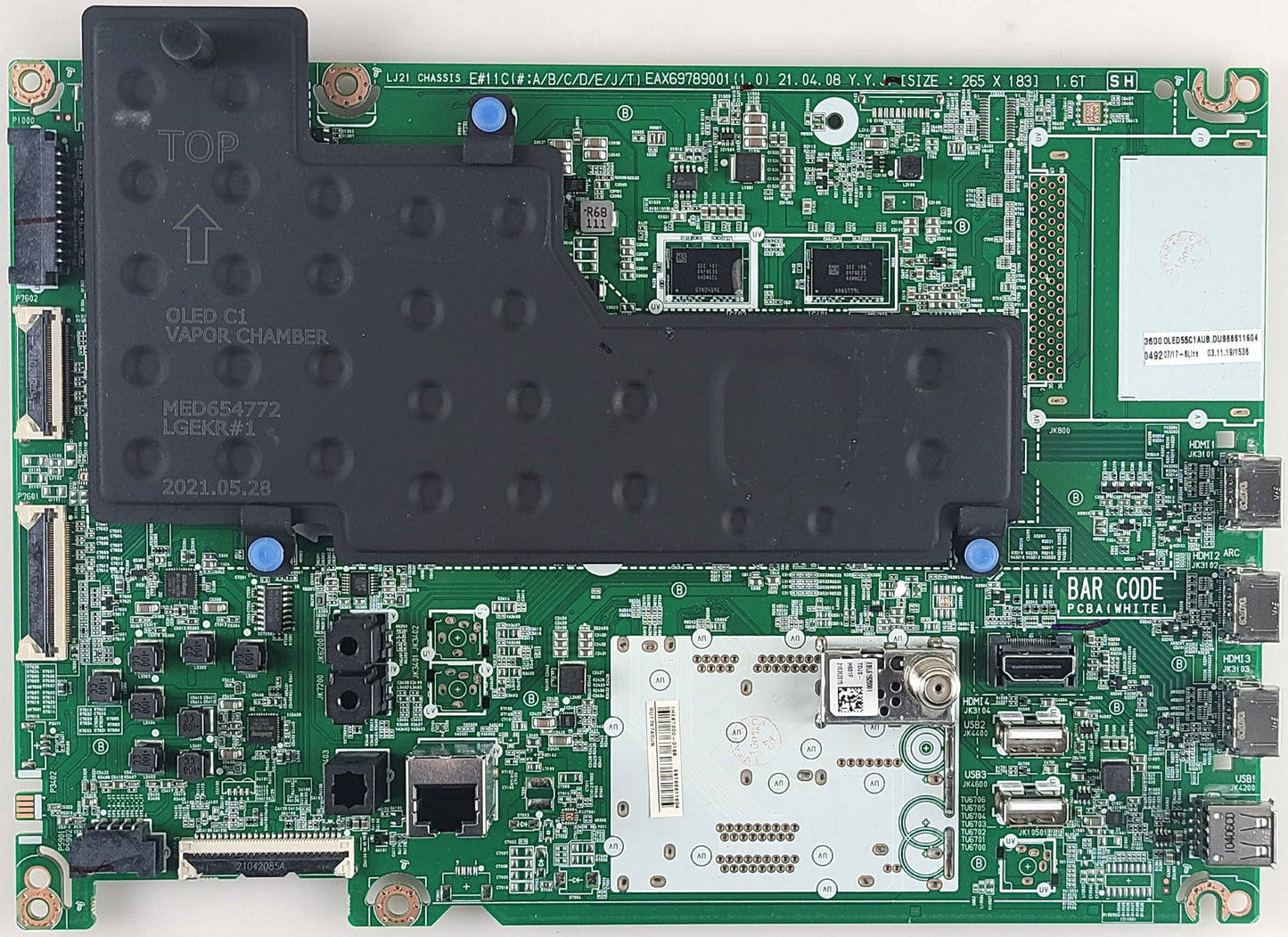 LG EBT66611604 Main Board for OLED55C1AUB