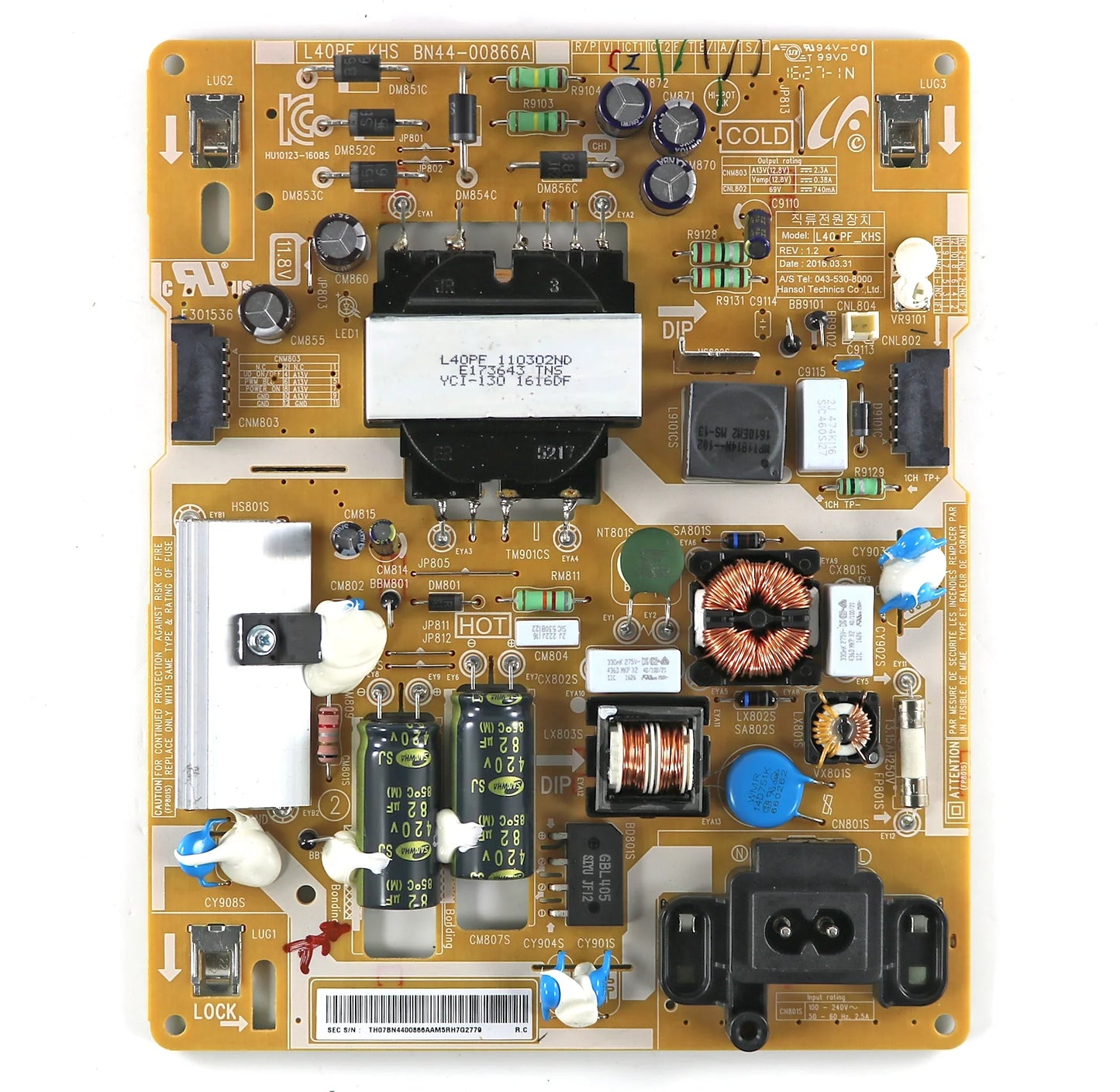 SAMSUNG BN44-00866A Power Supply  
