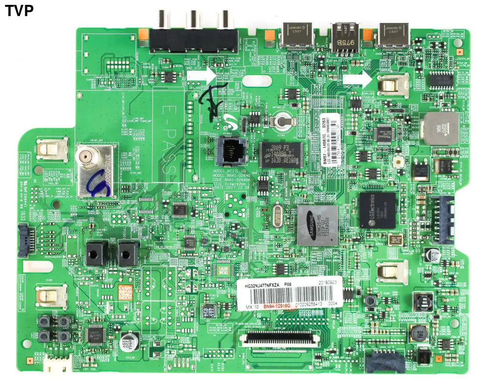 SAMSUNG BN94-12919G Main Board for HG32NJ477NF