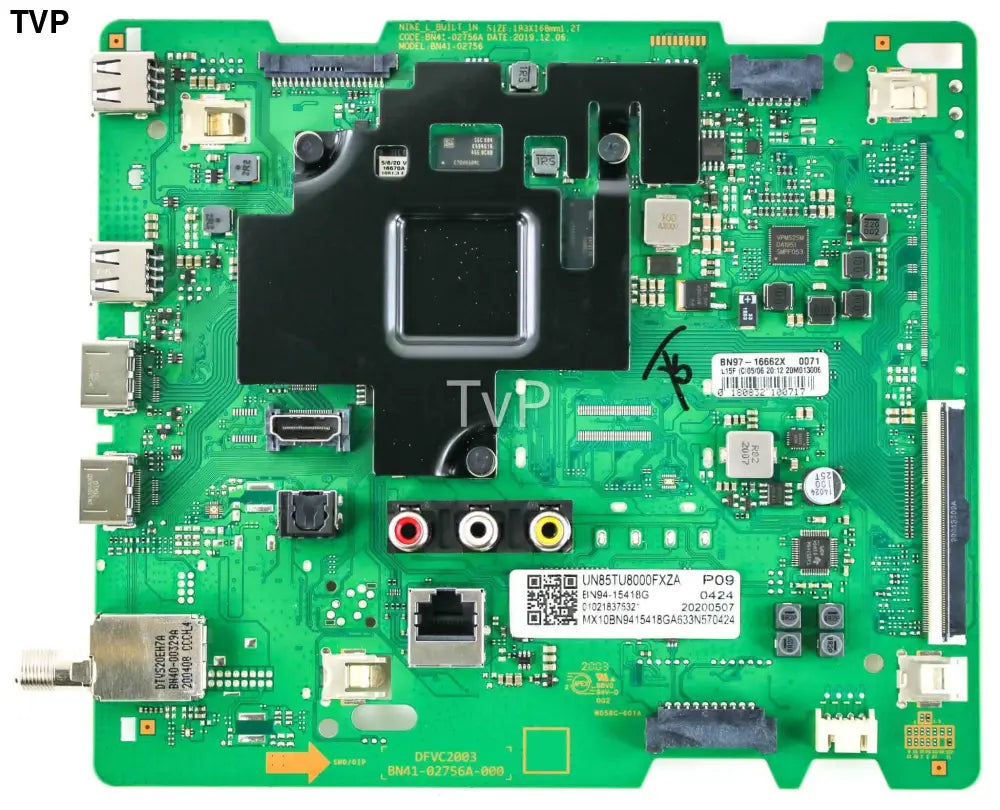 Samsung BN94-15418G Main Board for UN85TU8000FXZA (CA01 Version)
