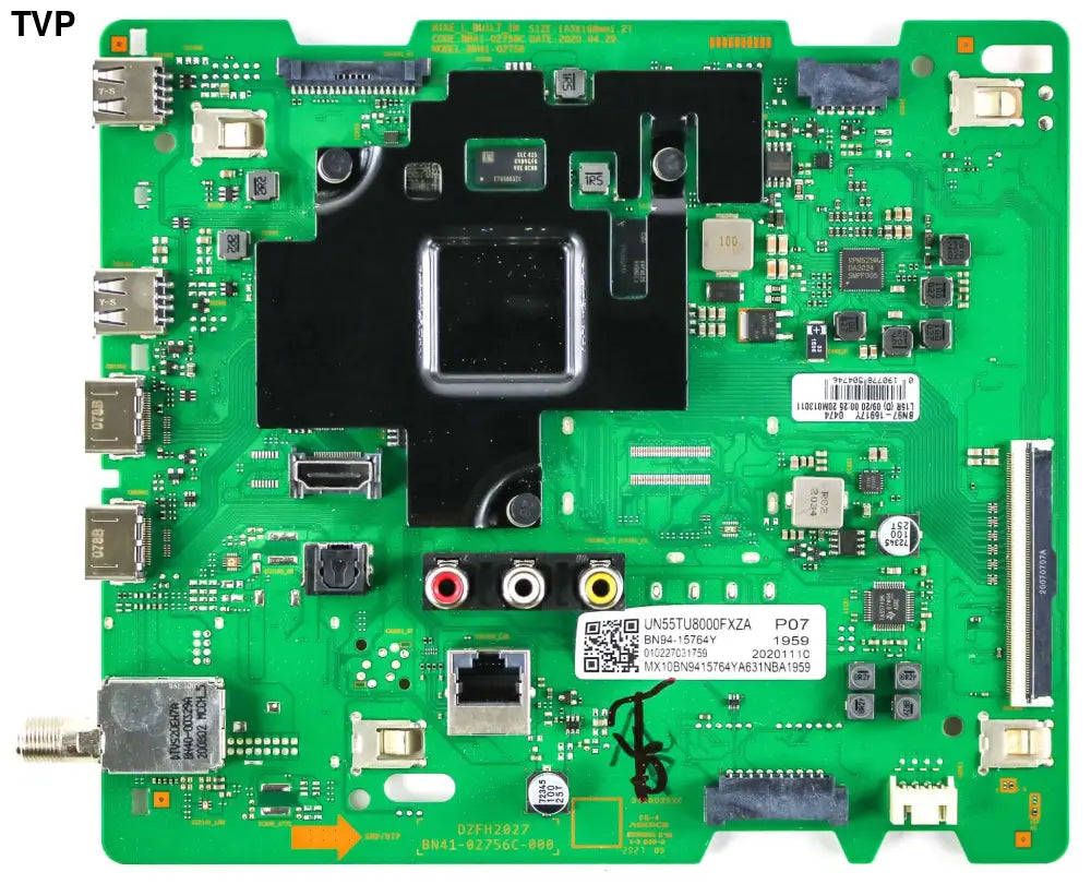 Samsung BN94-15764Y Main Board for UN55TU8000FXZA Version CB01