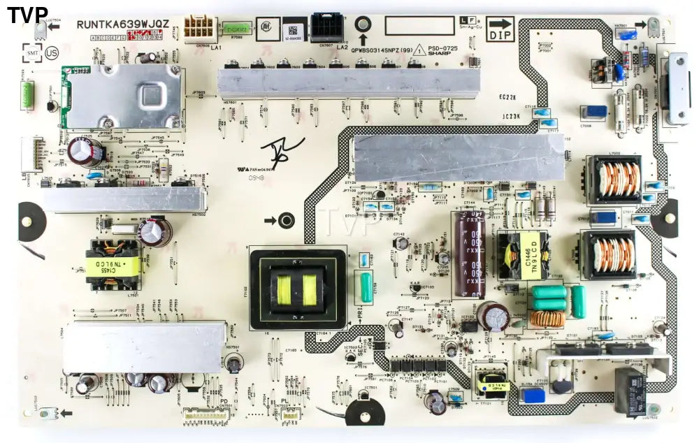 Sharp RUNTKA639WJQZ Power Supply