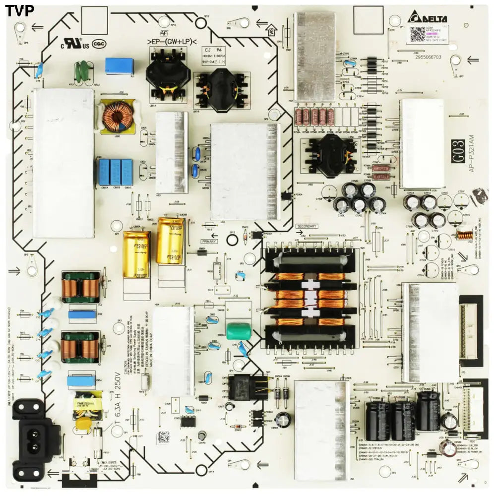Sony 1-006-133-23 G03BP Power Supply Board