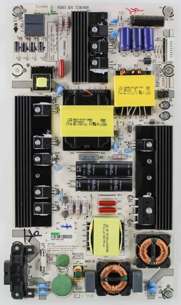 hisense 221094 power supply / led board