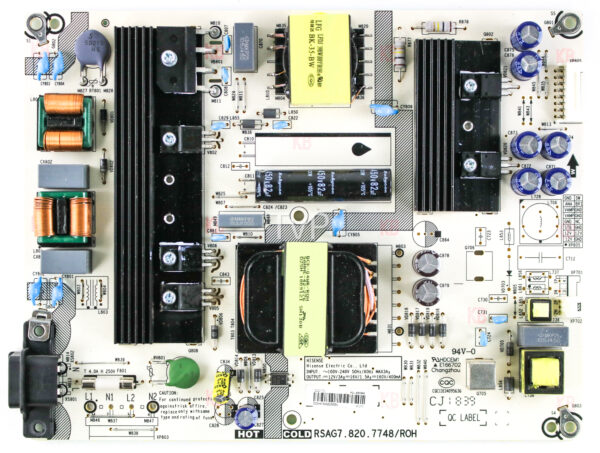 sharp / hisense 222172 power supply