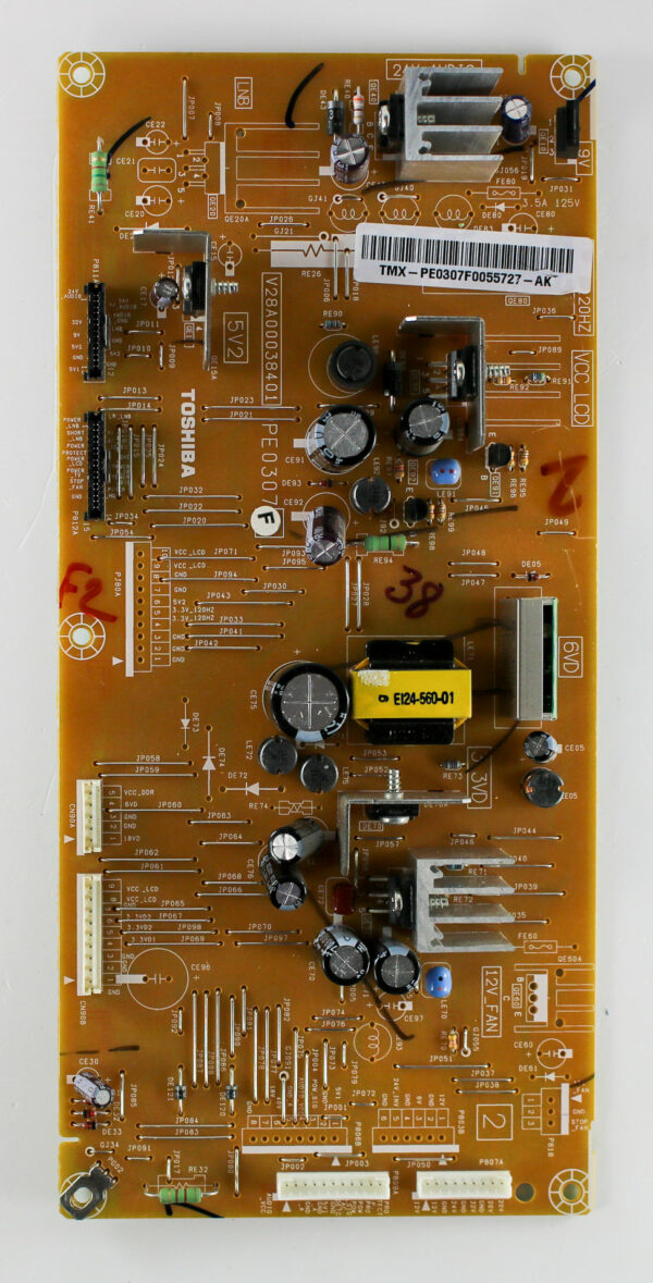 toshiba 75007501 (pe0307f) power supply unit