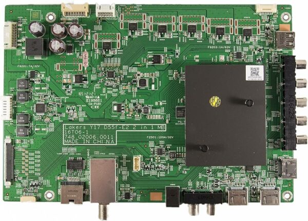 a green circuit board with many small chips