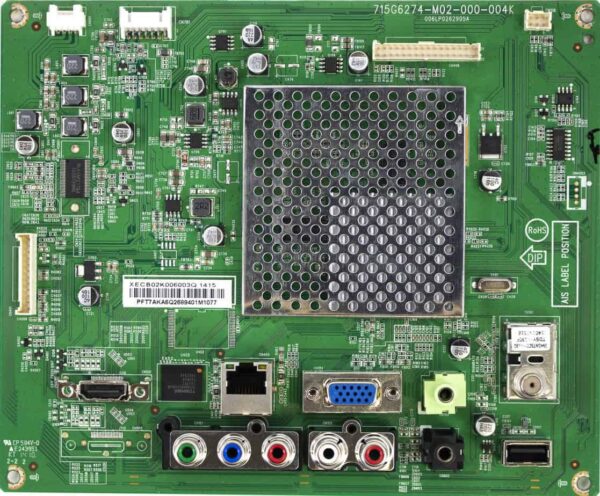 vizio 756xecb02k006 main board