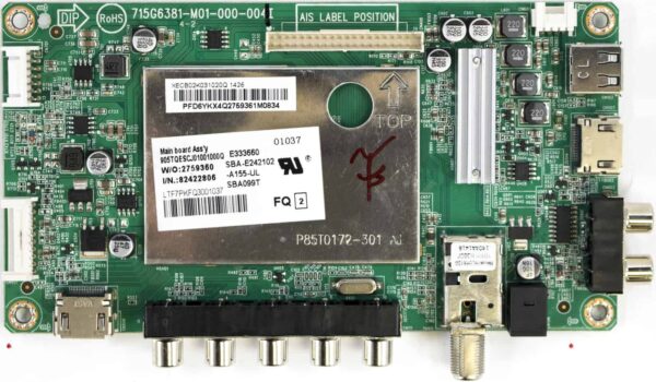 vizio 756xecb02k031 main board