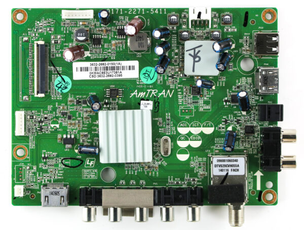 sharp 9le363226820395 main board