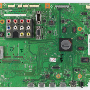 a green circuit board with many connectors