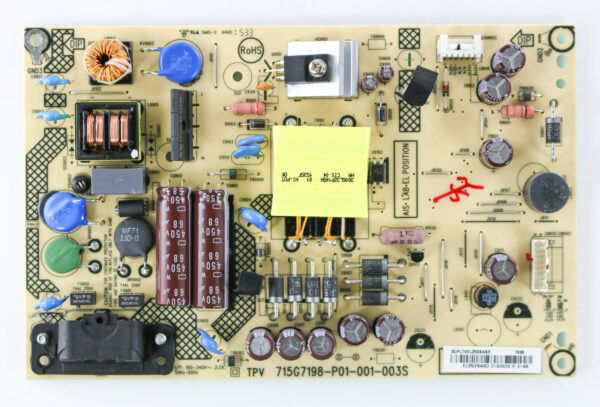 sharp pltvel253xax3 power supply / led board