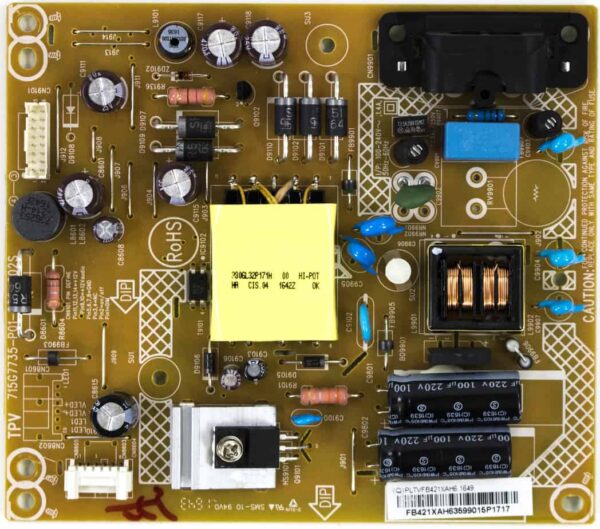 vizio pltvfb421xah6 power supply