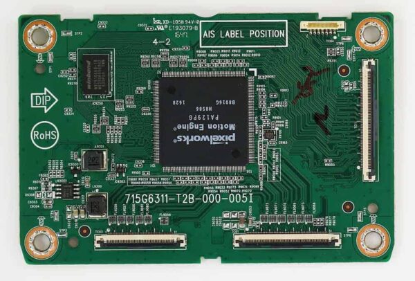 panasonic tzz00001217a pc board