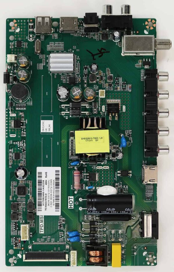 vizio 3639-0372-0395 main board/power supply