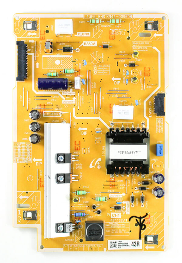 samsung bn44-00960a power supply for un43ls03rafxza