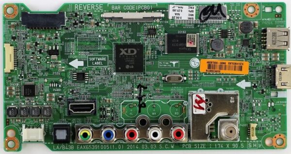 lg ebt62841576 main board