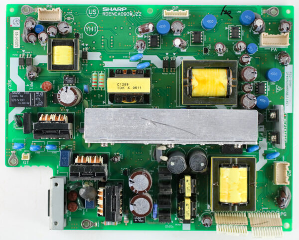 sharp rdenca093wjzz power supply