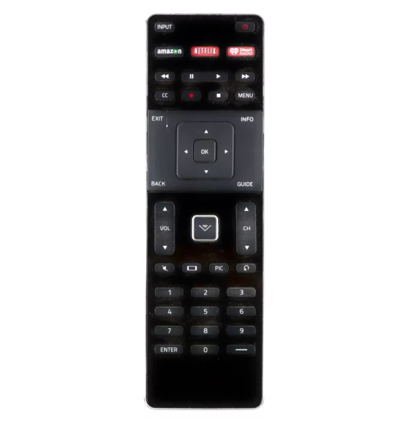 vizio xrt500 lcd tv remote control with qwerty keyboard