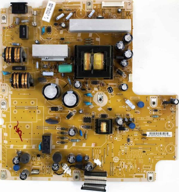 sharp cef273a power supply
