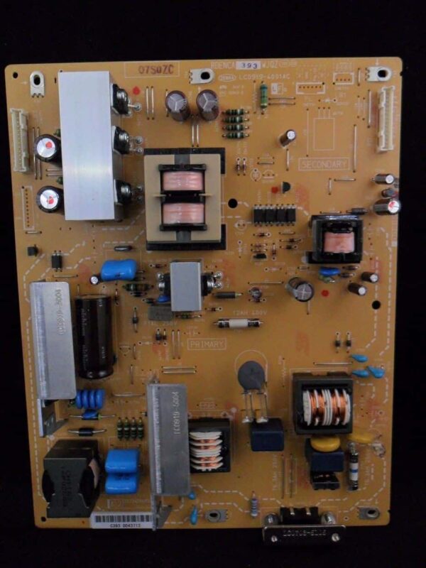 sharp rdenca393wjqz power supply