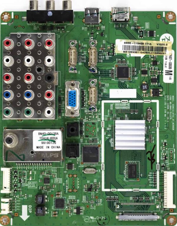 samsung bn96-11540b main board
