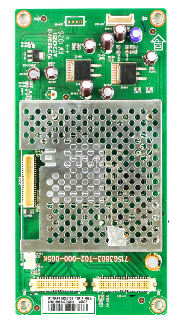 vizio tqapt5k00101 pc board